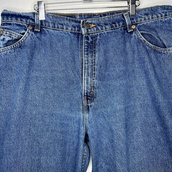 VTG Levis 9922 orange tab jeans 950 tapered leg womens 20M USA made - Picture 4 of 12